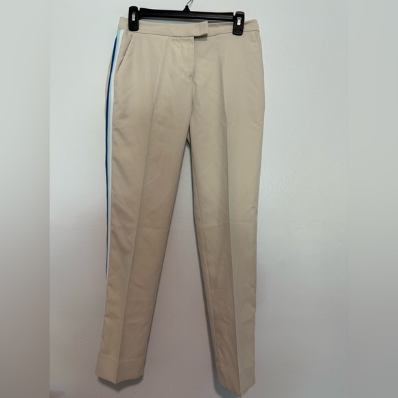Pants - NWOT G/Fore Color Block Trouser Golf Pants Size 2 Tan/Blue/White